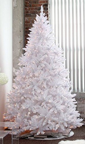 【中古】 White Christmas Amazon.com: 8 Feet Pre-lit Sparkling White Christmas Tree